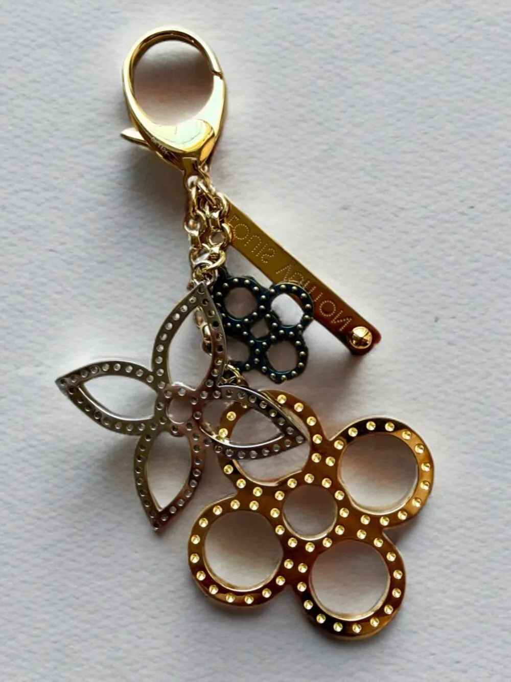 Louis Vuitton Mixed Metal Bijoux Sac Tapage Bag Charm